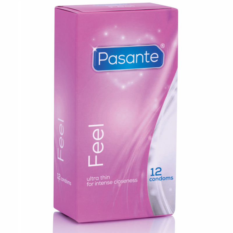 Pasante Feel Condoms 12 Pack box