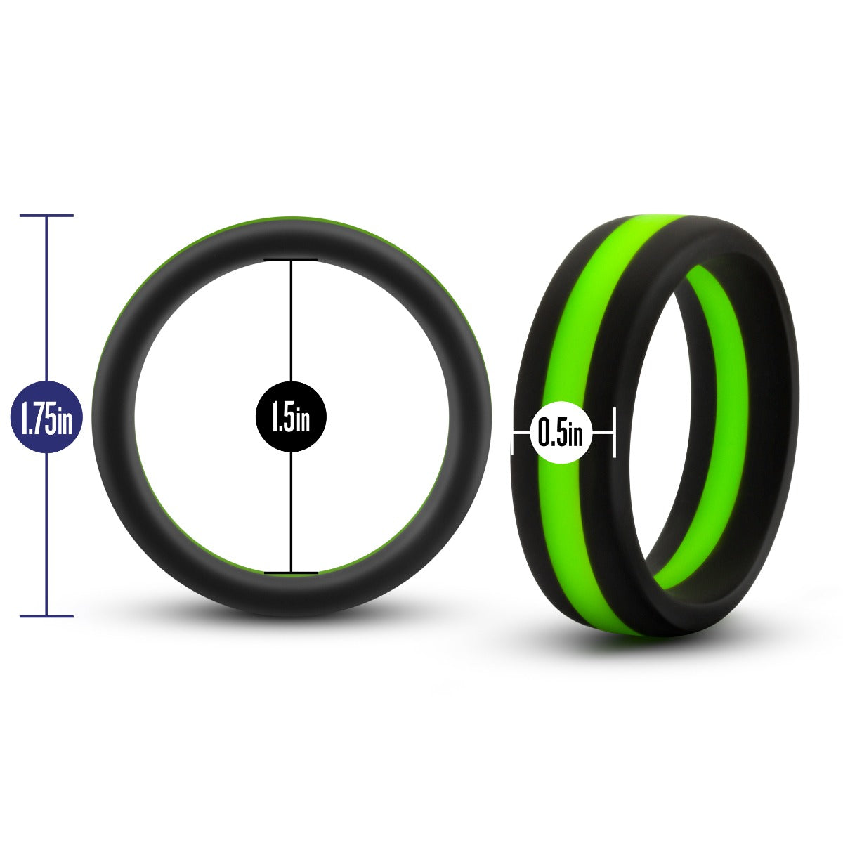 Performance Silicone Go Pro Cock Ring size