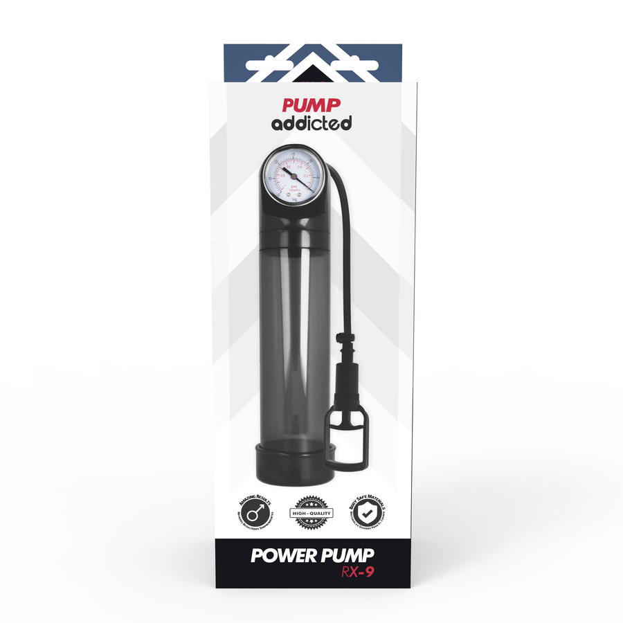 Pump Addicted Erection Pump RX9 box