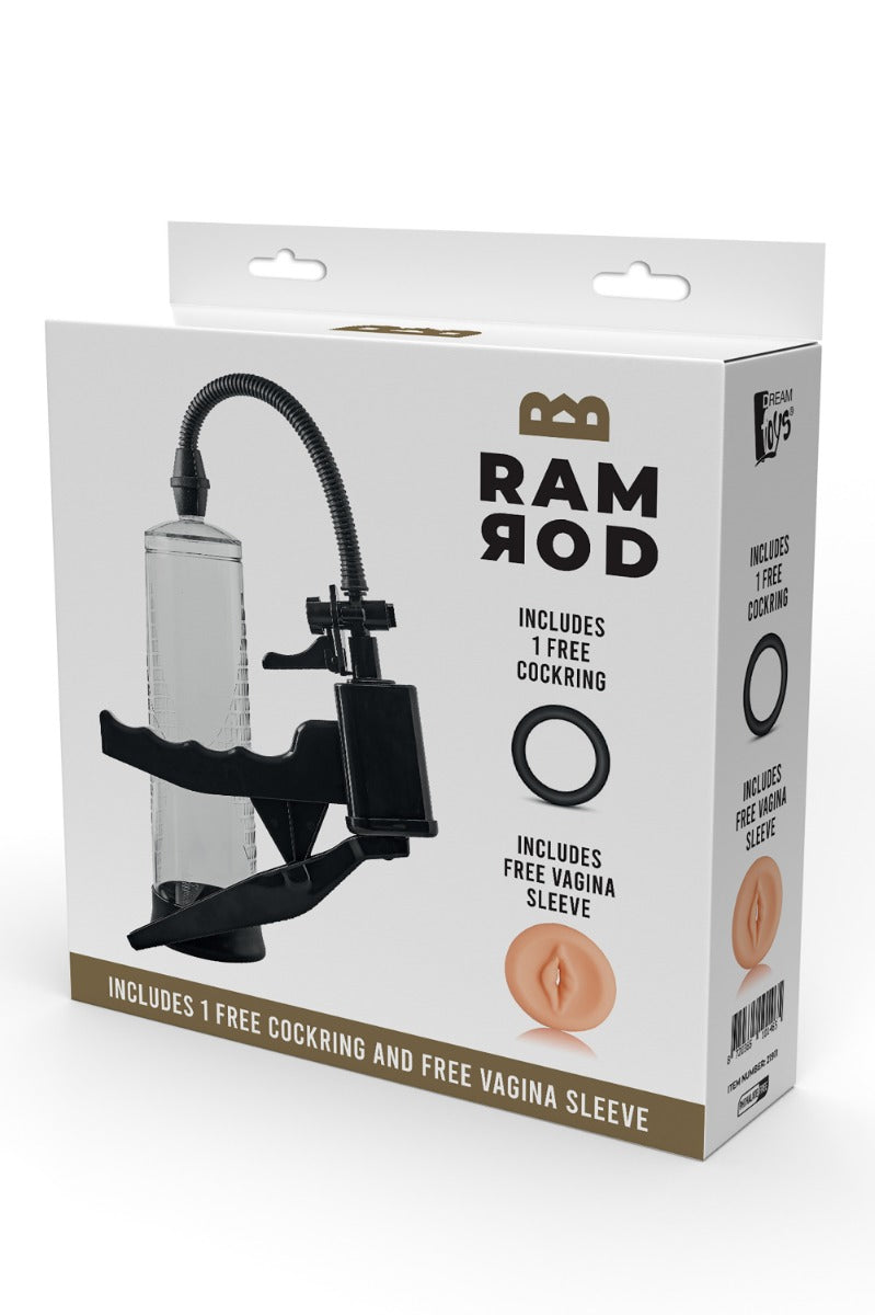 Ramrod Pistol Penis Pump box