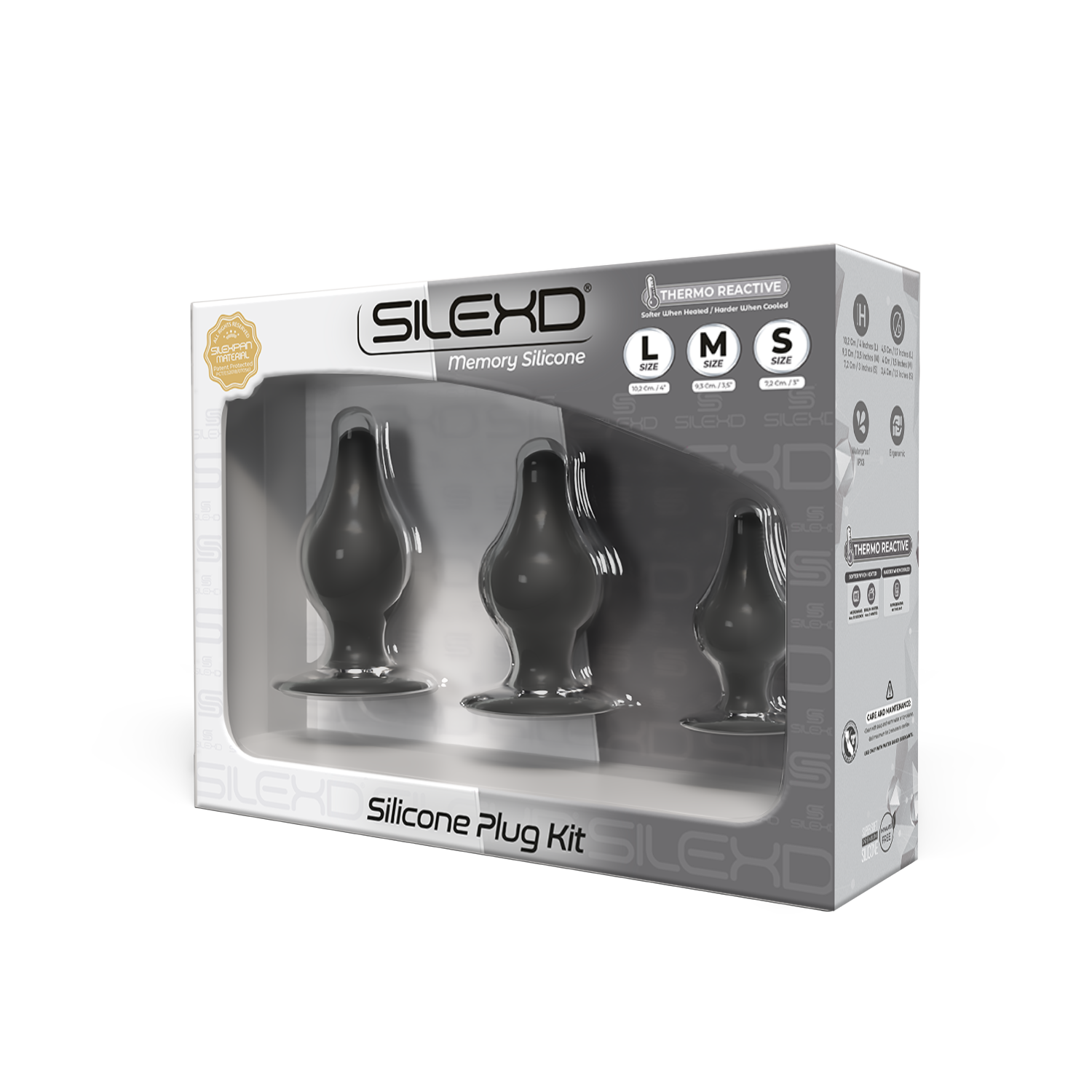 Silexd Thermo Reactive Plug Kit box
