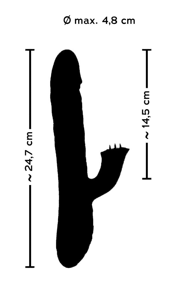 Sweet Smile Thrusting & Rotating Rabbit size