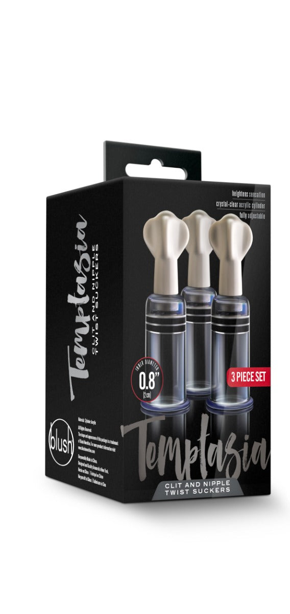 Temptasia Clit And Nipple Twist Suckers box