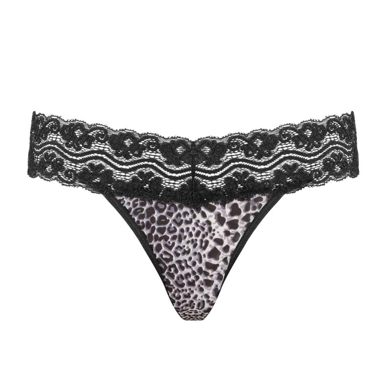 Underneath - Jane cheetah thong front