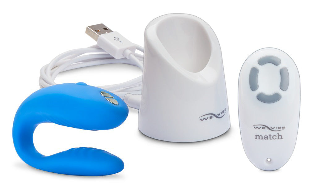 We-Vibe Match with charging dock and remote