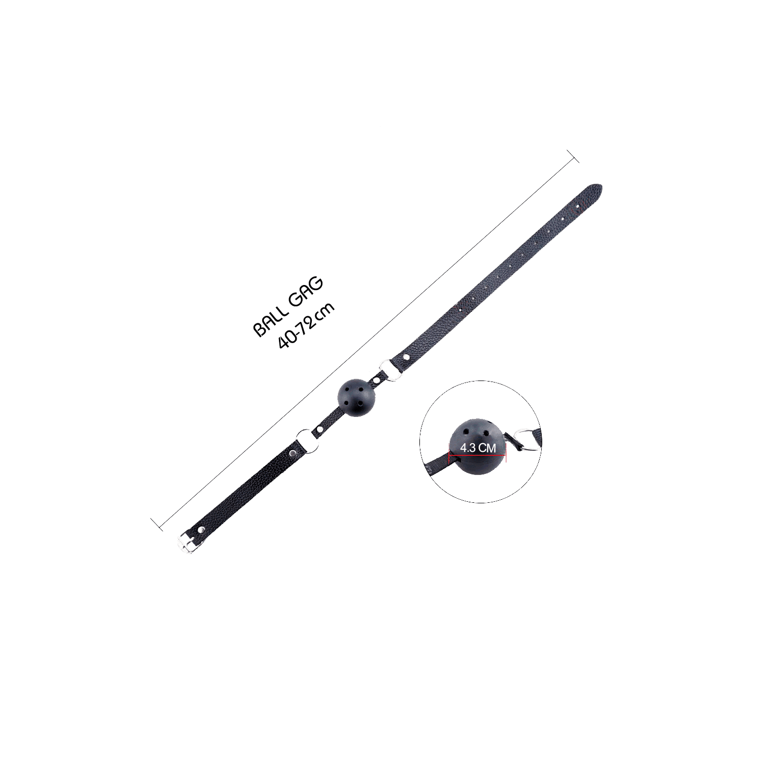 Alive Discretion Breathable Ball Gag - Loveangels