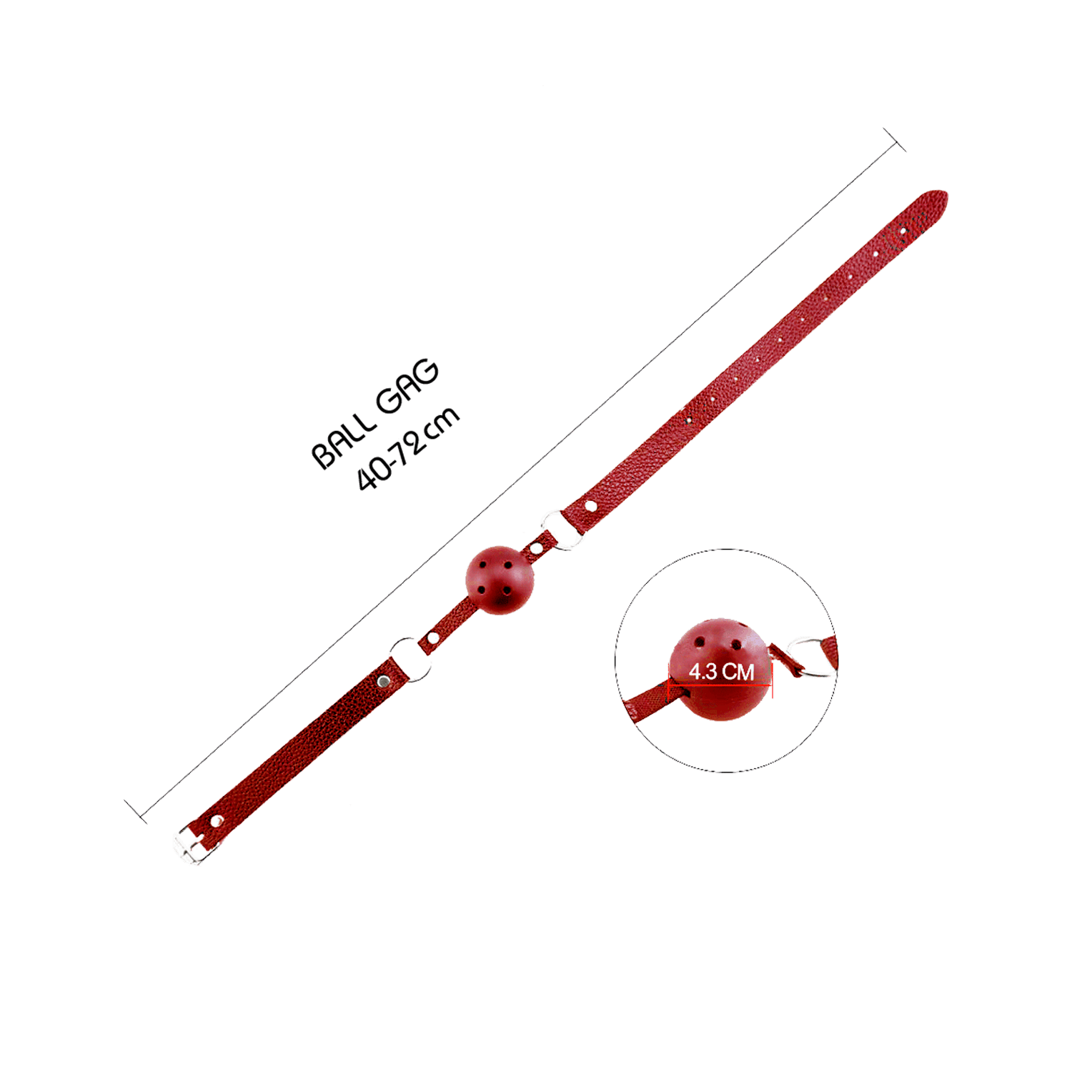 Alive Discretion Breathable Ball Gag - Loveangels