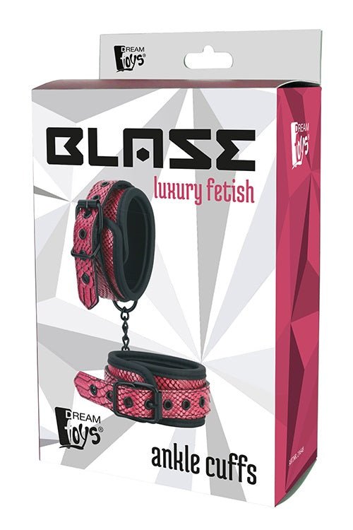 Blaze Ankle Cuffs Pink - Loveangels