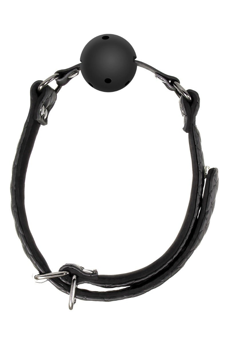 Blaze Ball Gag Diamond Black - Loveangels