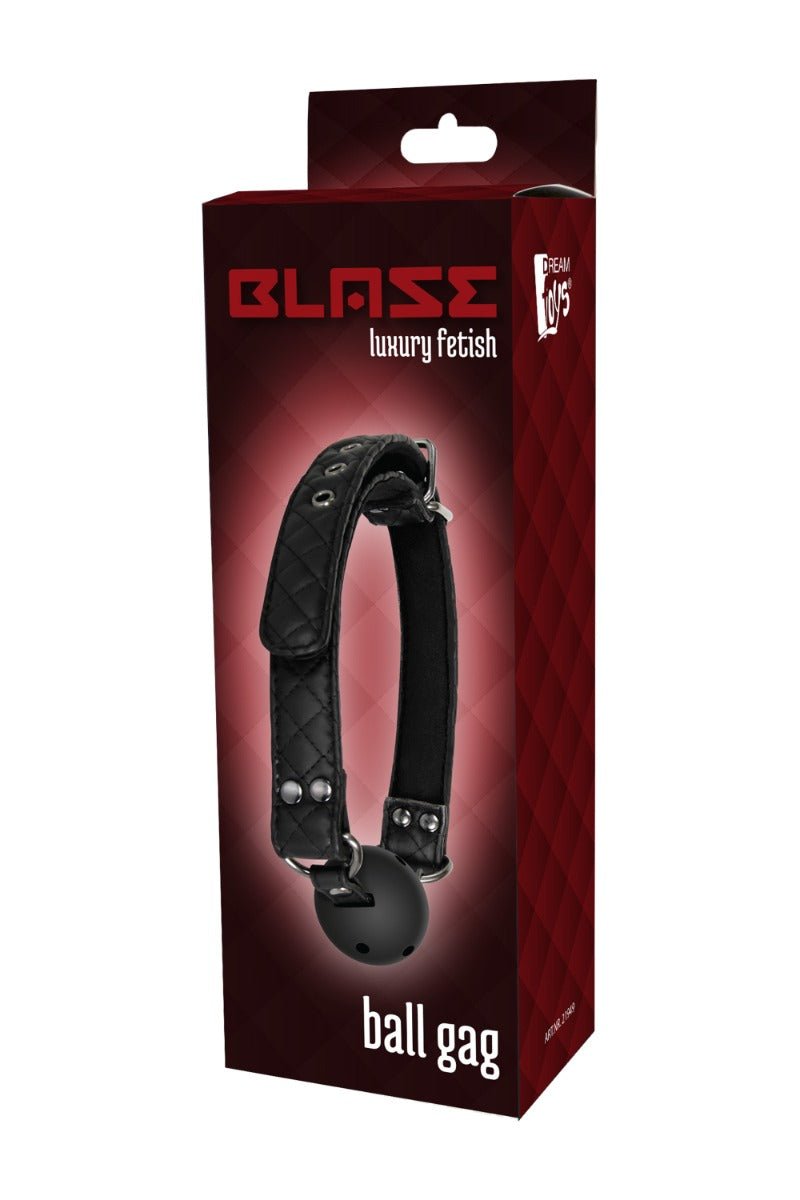 Blaze Ball Gag Diamond Black - Loveangels