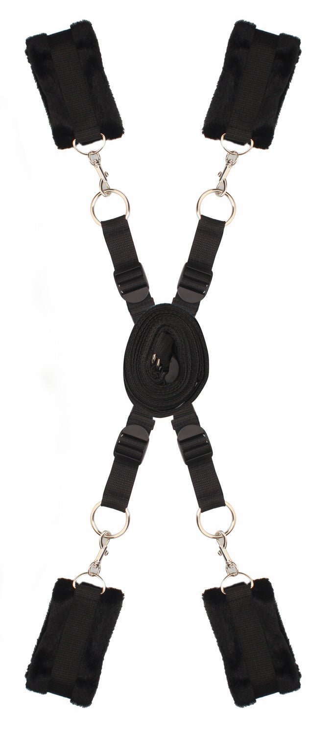 Blaze Bed Restraint Cuff Set - Loveangels