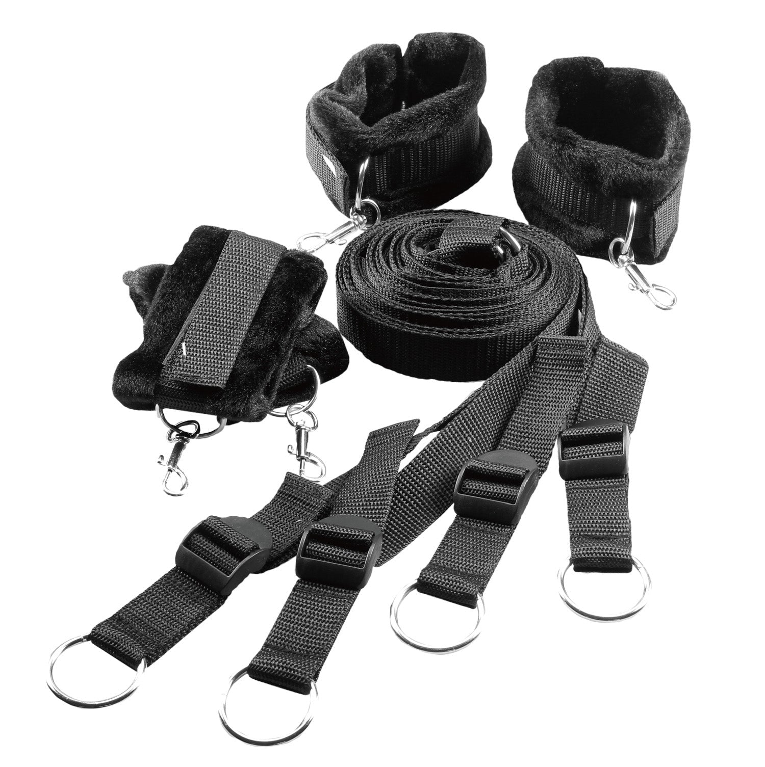 Blaze Bed Restraint Cuff Set - Loveangels