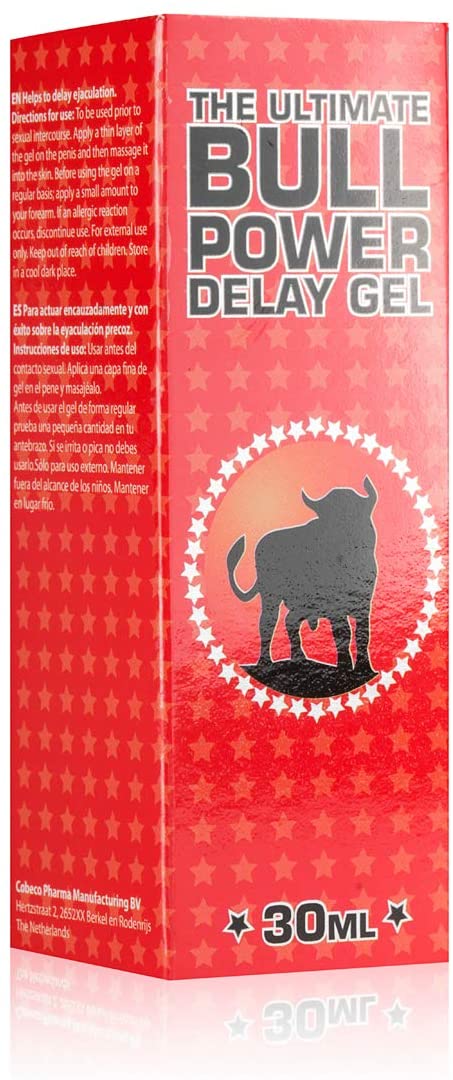 Cobeco The Ultimate Bull Power Delay Gel (30ml) - Loveangels