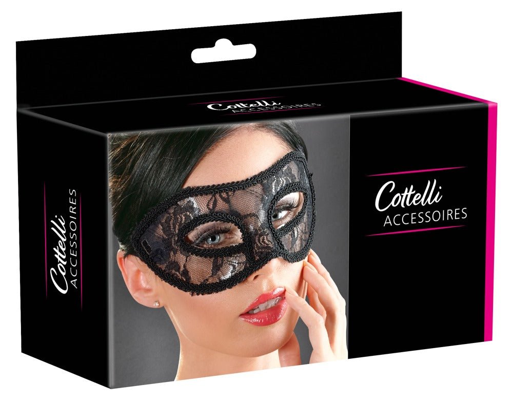 Cottelli Accessories Lace Mask - Loveangels