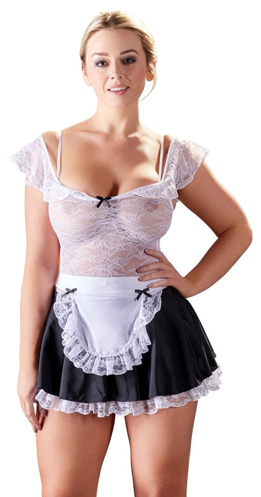 Cottelli Lace Maid's Dress - Loveangels
