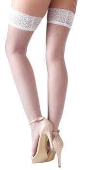 Cottelli Self Hold Up Stockings - Loveangels