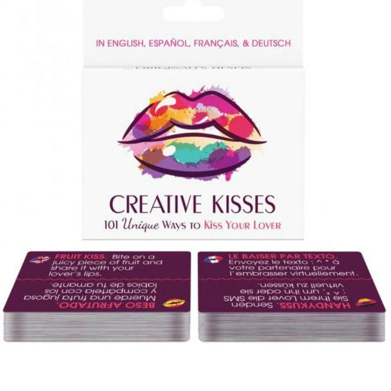 Creative Kisses Cards (En/Fr/De/En) - Loveangels