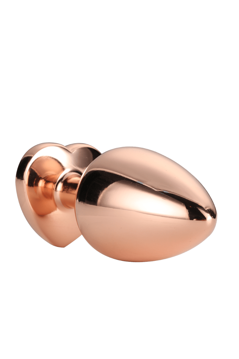 Dream Toys Gleaming Love Small Rose Gold Plug - Loveangels