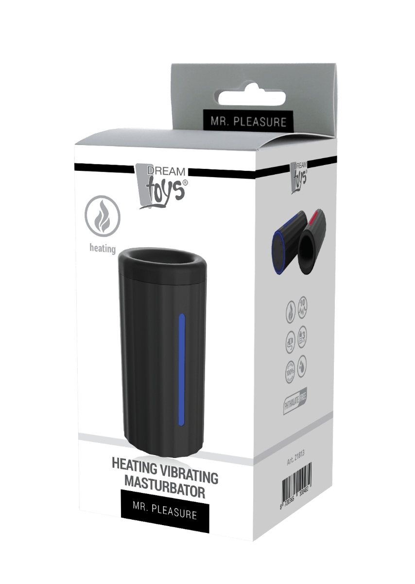 Dream Toys Mr Pleasure Heating Vibrating Stroker - Loveangels