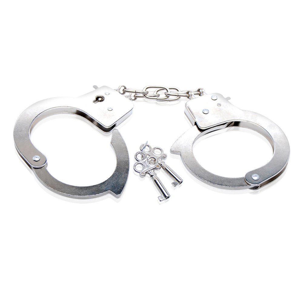 Fetish Fantasy Series Beginner's Metal Handcuffs - Loveangels