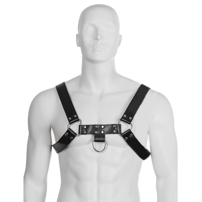 Genuine Leather Body Chain Harness III - Loveangels