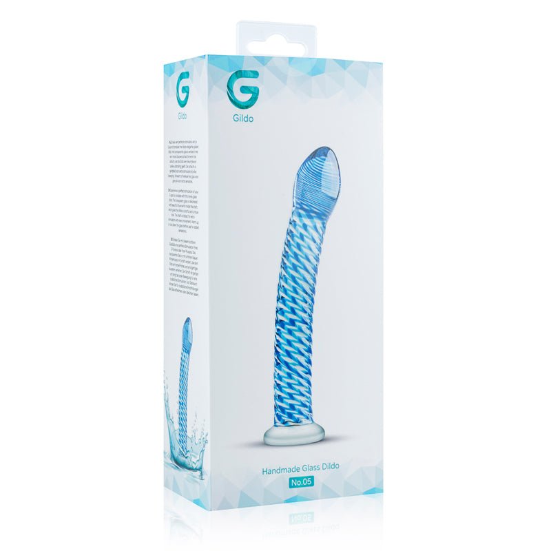 Gildo 7 Inch Glass Dildo No. 5 - Loveangels