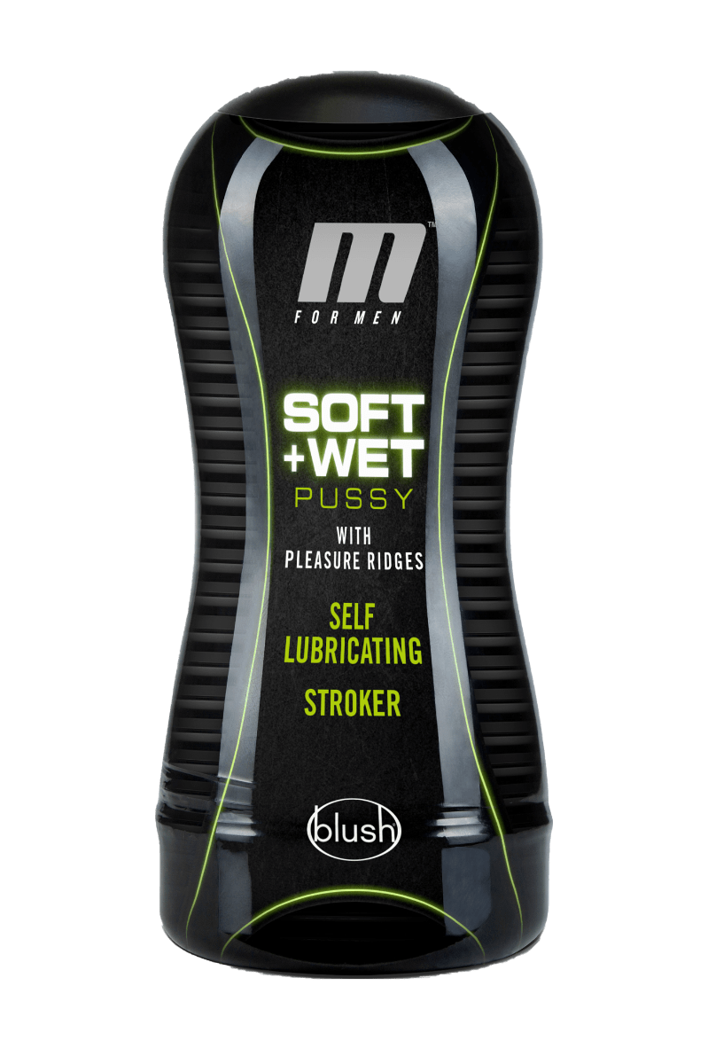 M For Men Soft And Wet Self Lubricating Pussy Stroker - Loveangels