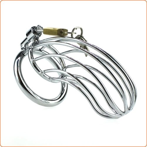 Metal Hard Bird Cage Chastity Device - Loveangels