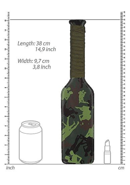 Ouch! Army Theme Paddle - Loveangels