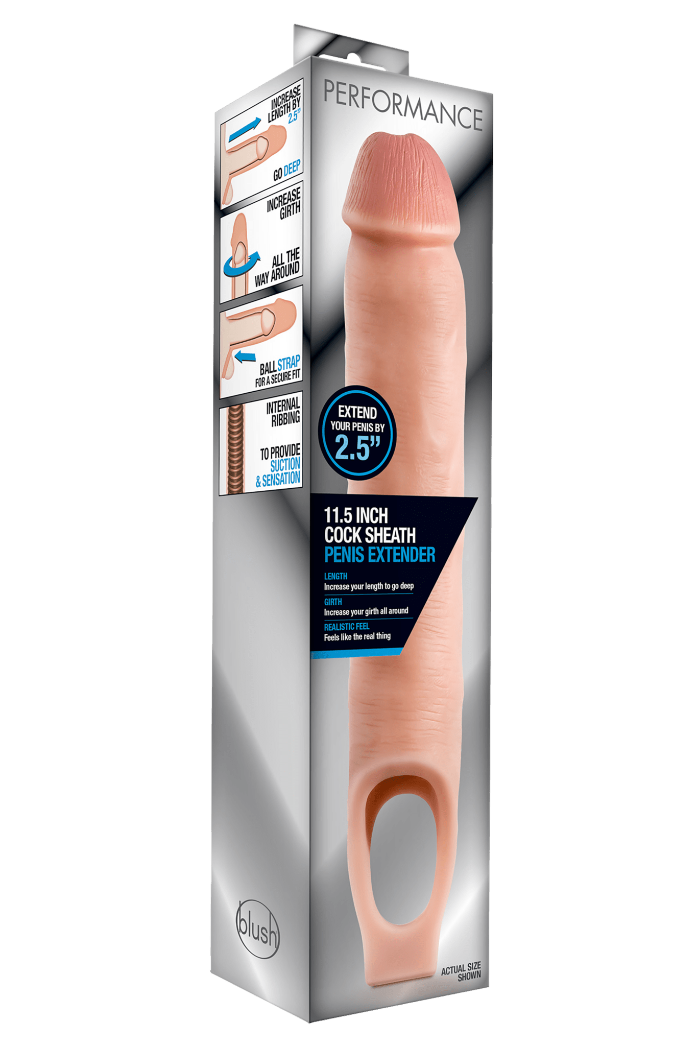 Performance 11.5 Inch Penis Sheath - Loveangels