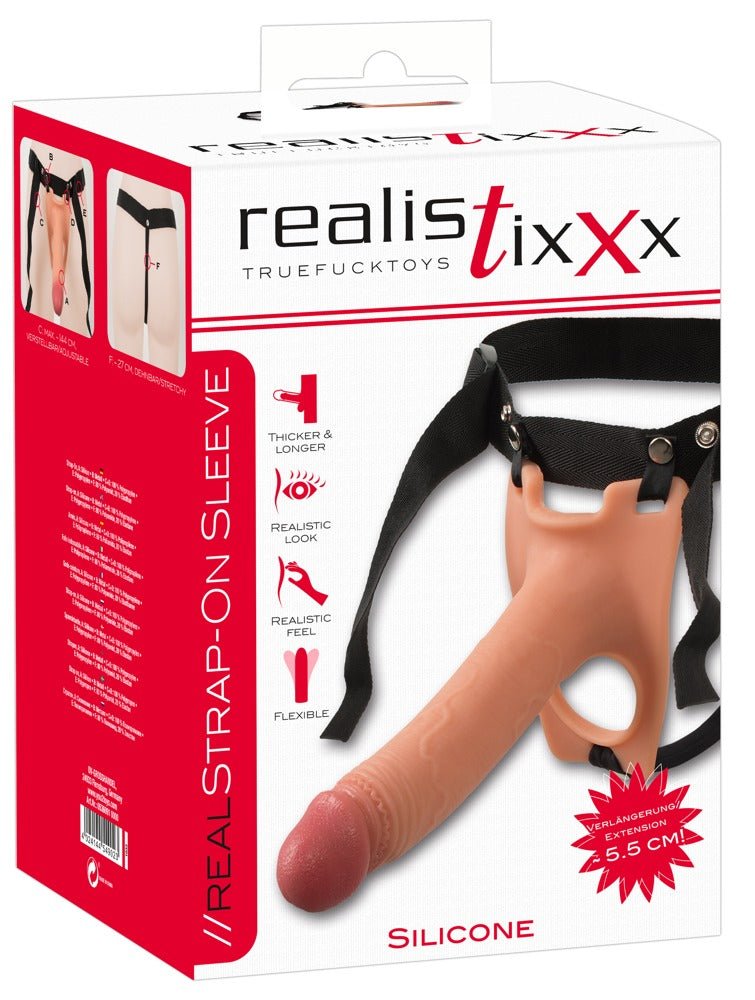 Realistixxx 19.5cm Hollow Strap - On - Loveangels