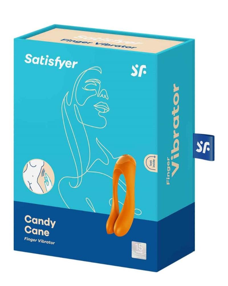 Satisfyer Candy Cane Finger Vibe - Loveangels