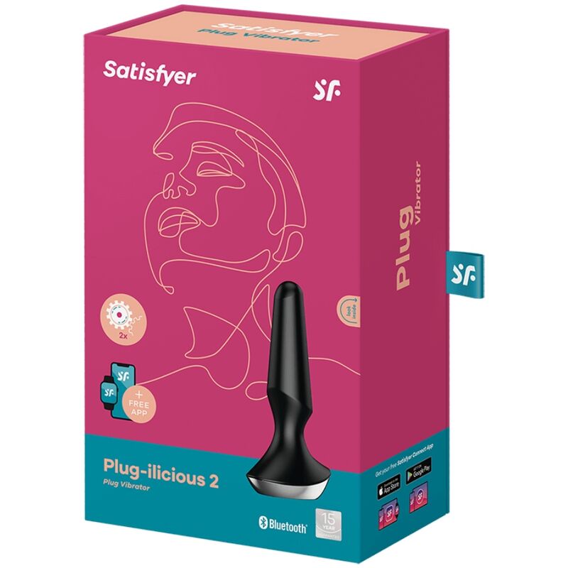 Satisfyer Plug - ilicious 2 App Control Plug Vibrator - Loveangels