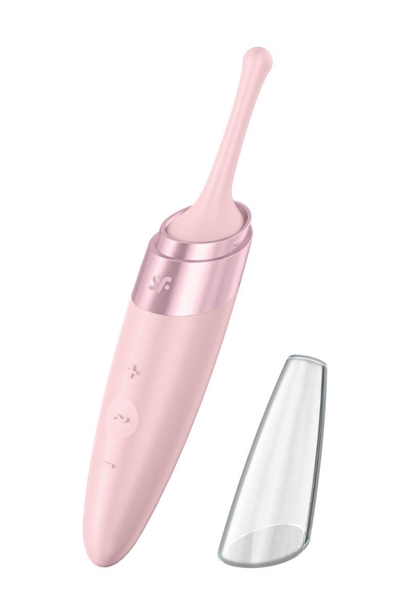 Satisfyer Twirling Delight Tip Vibrator With Case - Loveangels