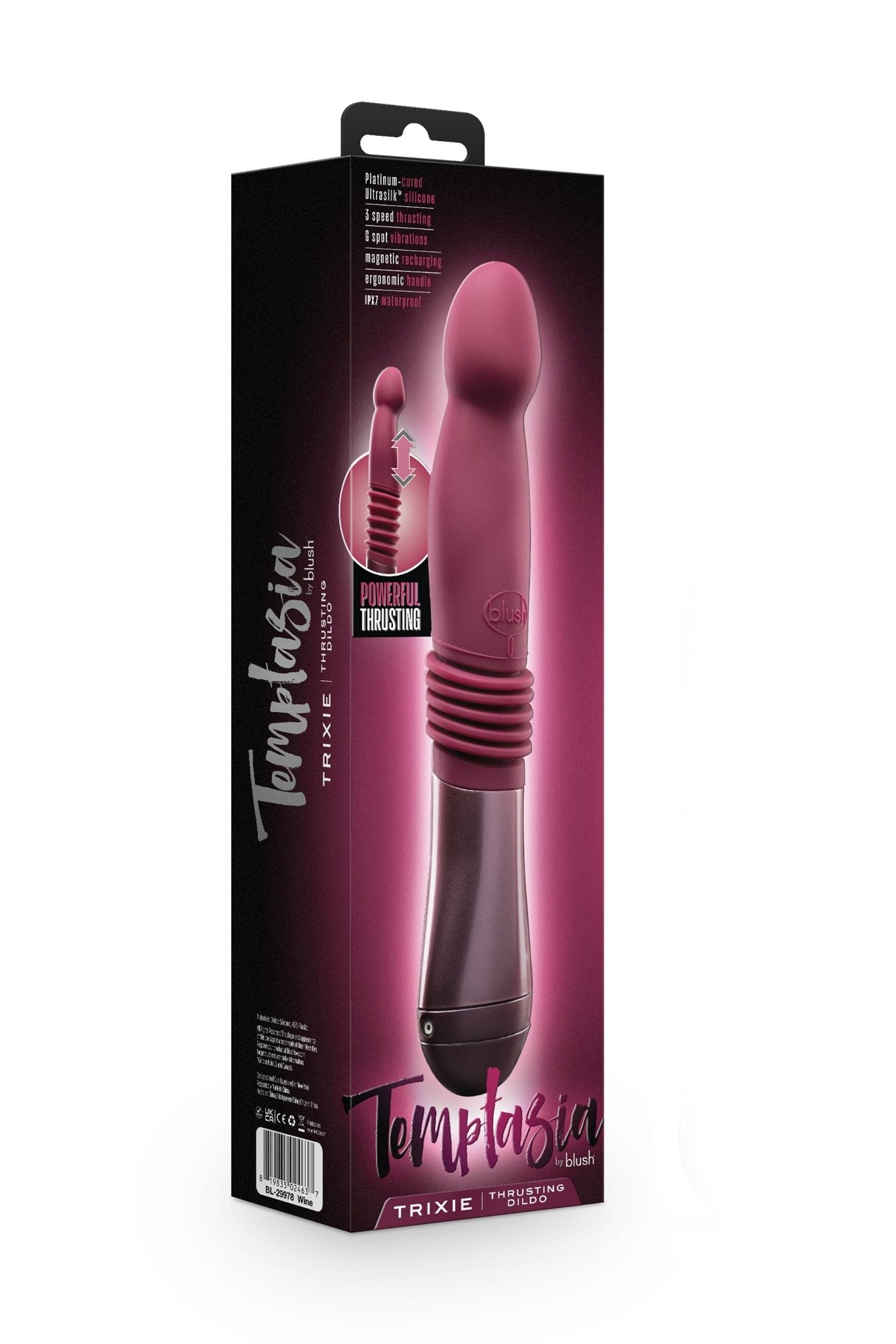 Temptasia Trixie Thrusting Dildo - Loveangels