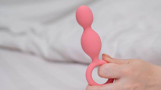 An image of a sex toy that can be used for anal training.
