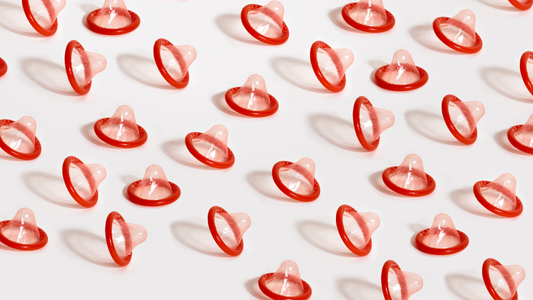 Various condoms displayed indicating the topic How to choose the correct condom