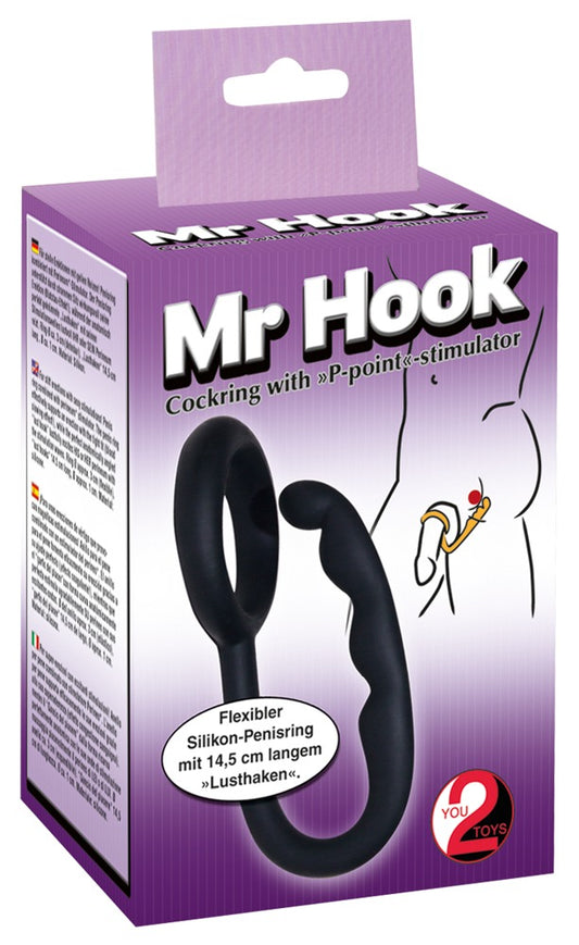 You2Toys Mr Hook Ring With P Point Stimulator