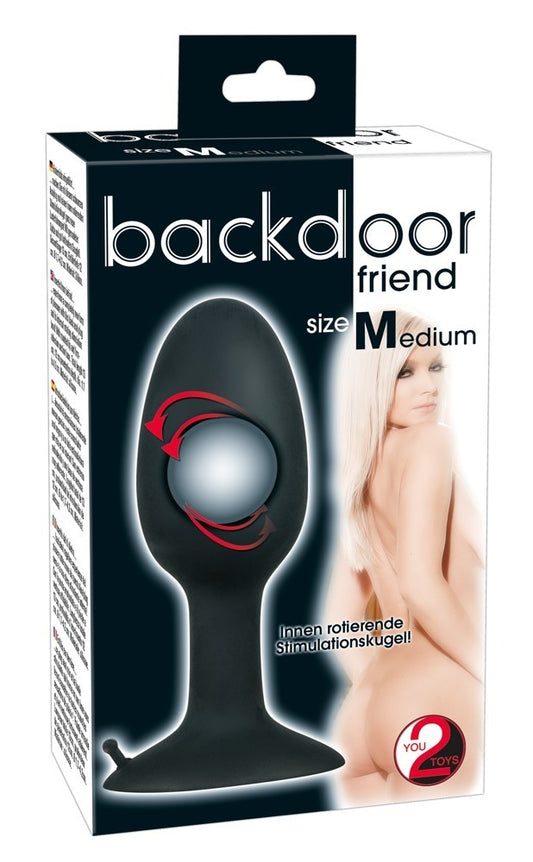 Backdoor Friend Medium Butt Plug 3.54 Inches