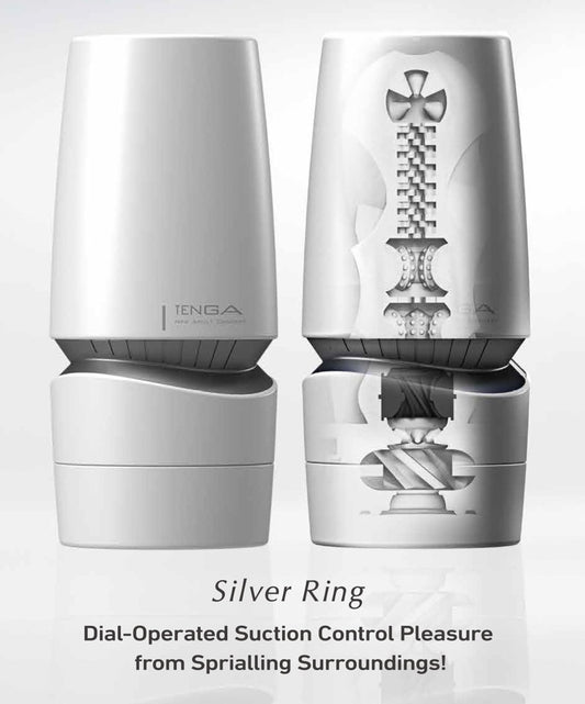 Tenga Aero Silver Ring Twist Masturbator