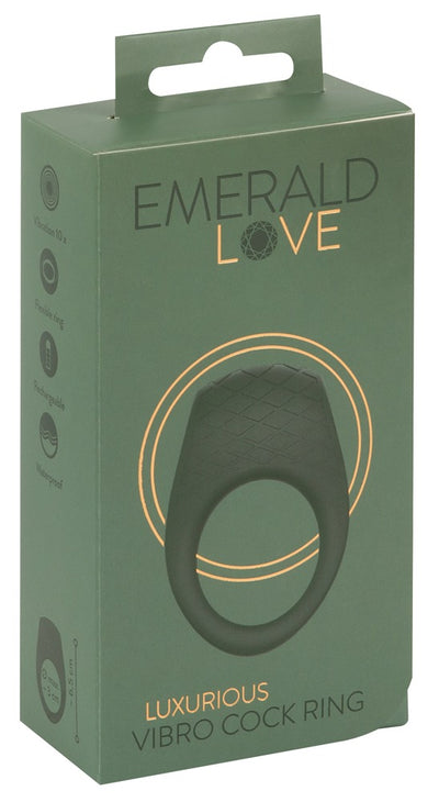 Emerald Love Luxurious Vibrating Cock Ring