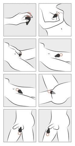 Belou Flutter Effect Finger Vibrator