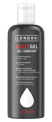 London Waterbased Gel Lubricant 250ml