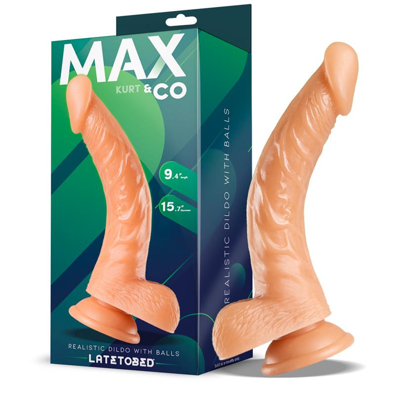 Max & Co. Kurt Curved Dildo 24cm