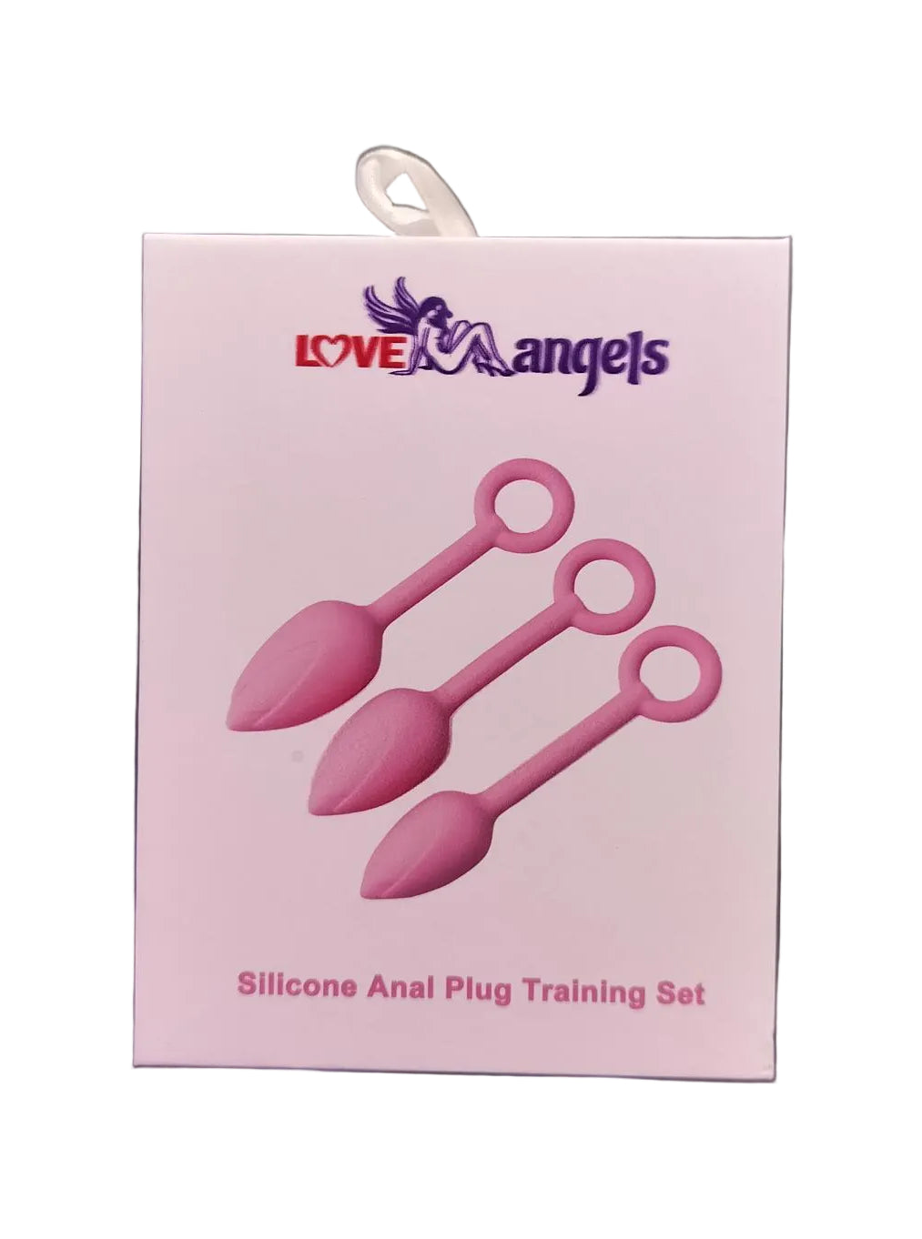 Loveangels Pink Silicone Tulip Bulb Anal Plug Set