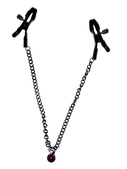 Loveangels Nipple Clamps With Chain And Bell