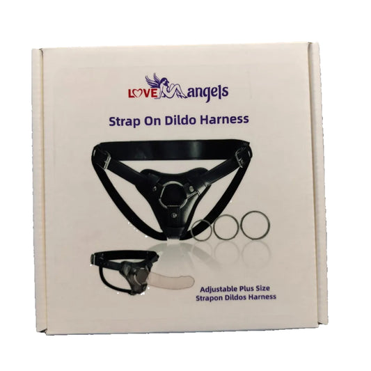 Loveangels Adjustable Strap On Dildo Harness With 3 Rings