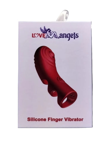 Loveangels Silicone Finger-Grip Vibrator