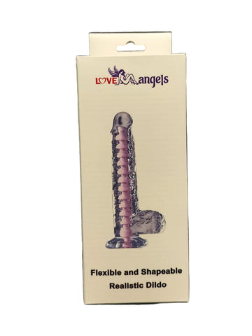 Loveangels Flexible And Shapeable Clear Dildo