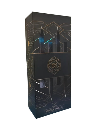 Rosy Gold Seduction Candle Set